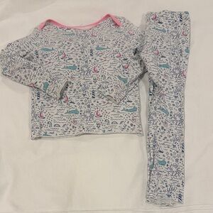 Egg Kids Nautical Print Pajamas